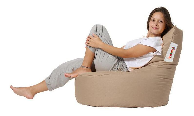 Sedací pytel Balaton (šedohnědá)