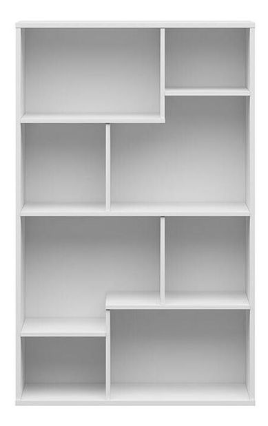 Regál BRW Tetrix 19 (lesk bílý)