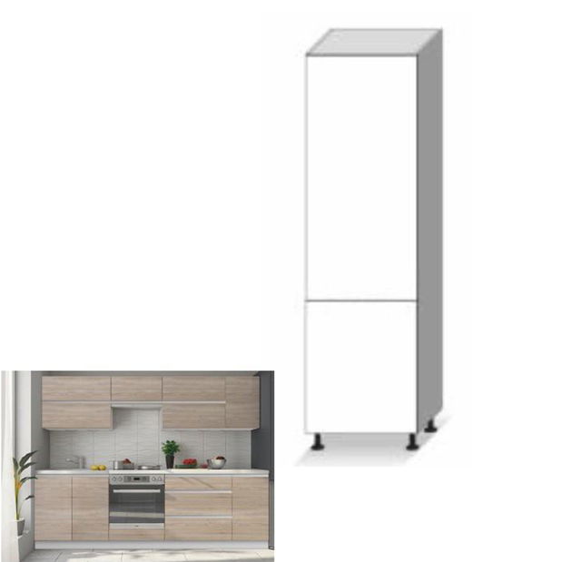 Potravinová kuchyňská skříň Lilouse D 60