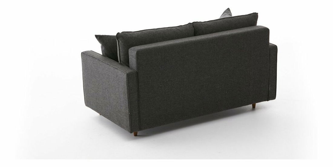 Pohovka dvousedačka Evelyn (antracit)