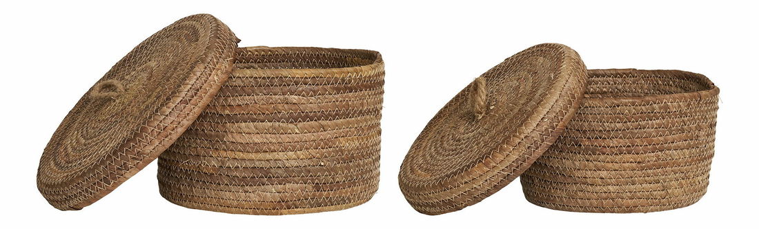 Set 2 ks košíků Dmimona (přírodní)