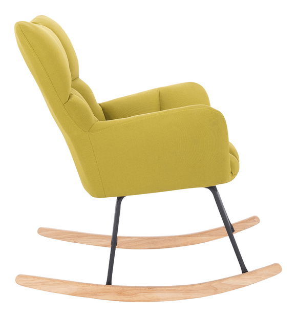 Designové houpací křeslo Kerem (pistáciová)