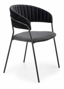 Jídelní židle  Kepi (černá)