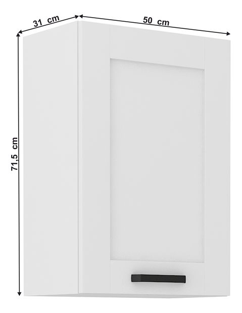 Horní skříňka Lesana 1 (bílá) 50 G-72 1F 