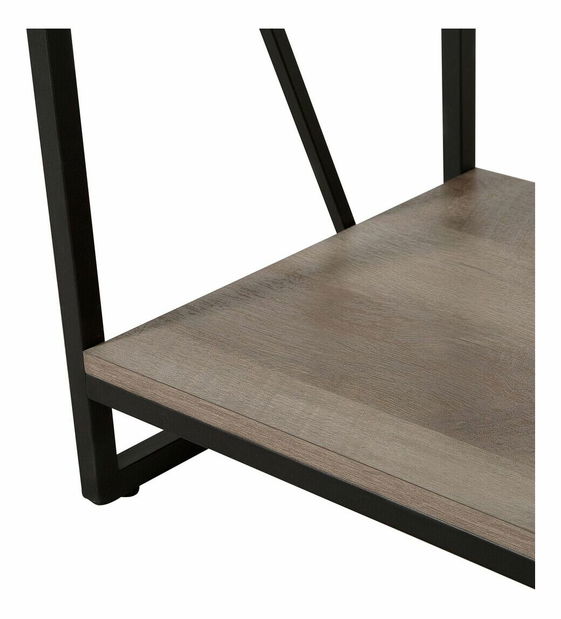 Regál Formosa 4P (tmavé dřevo)