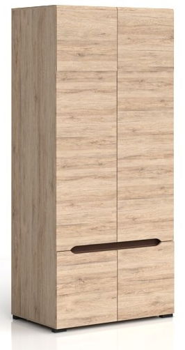Šatní skříň BRW Elpasso SZF4D