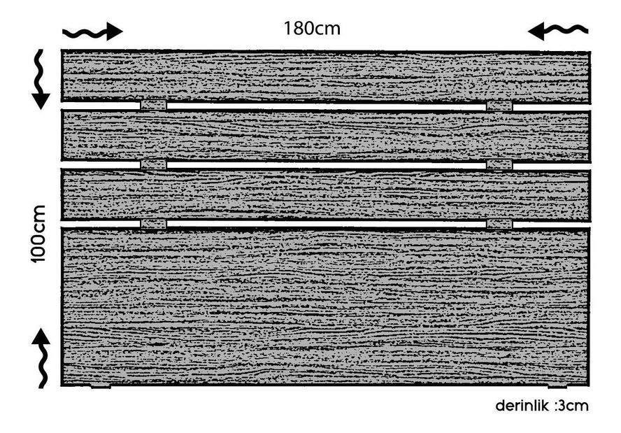 Čelo postele Frugio 180 (dub)