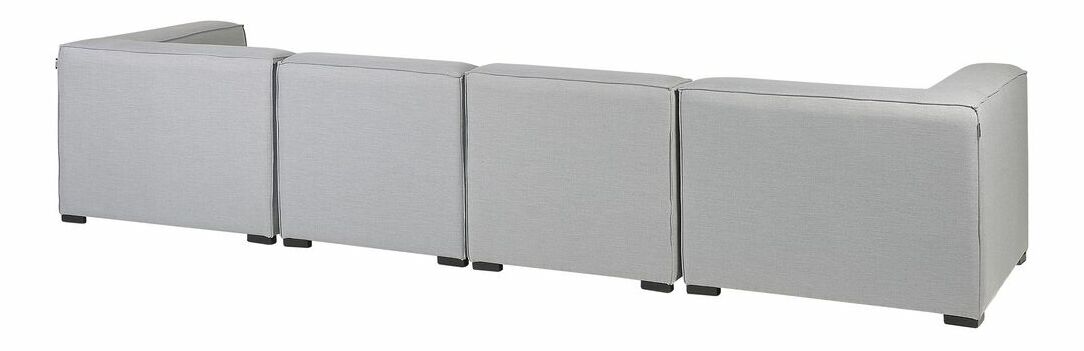 Rohová zahradní pohovka Ailin (světle šedá)