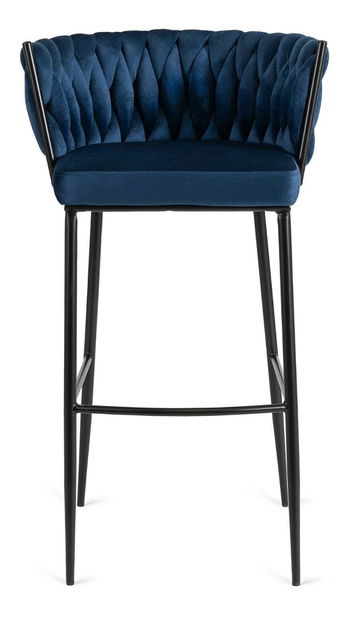 Barová židle Frenar 1 (námořnická modrá)