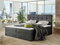 Boxspring postel Maddox (200x200) (ekokůže Soft 011 (černá))