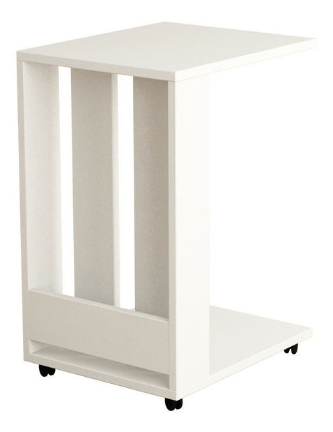 Příruční stolek Eddie (Bílá)