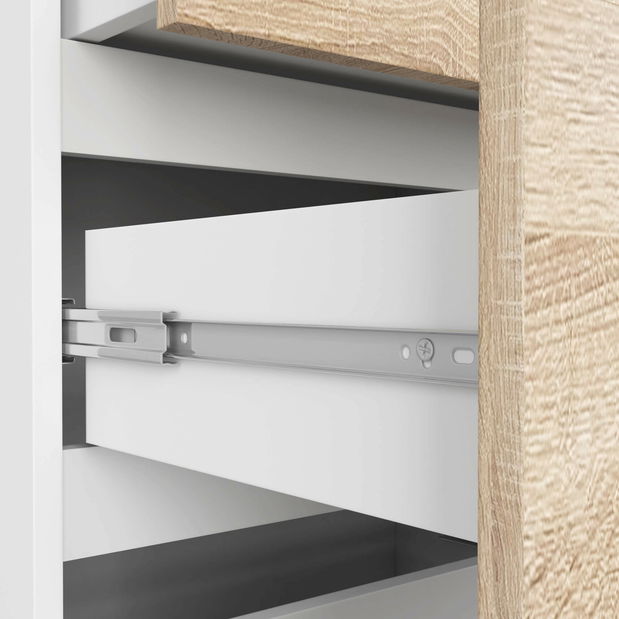 Police Responder (bílá + dub sonoma)