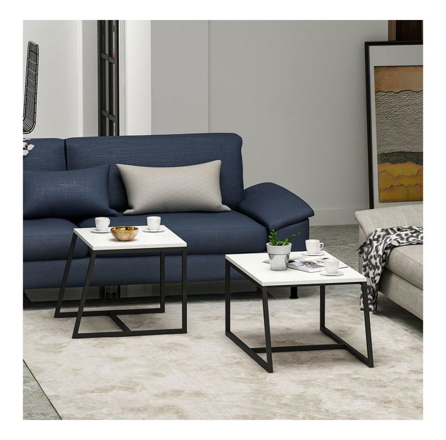 Konferenční stolek Minimol (bílá)