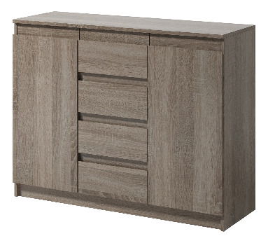 Komoda Armadio Ada 2D 4S (dub sonoma troufnete)