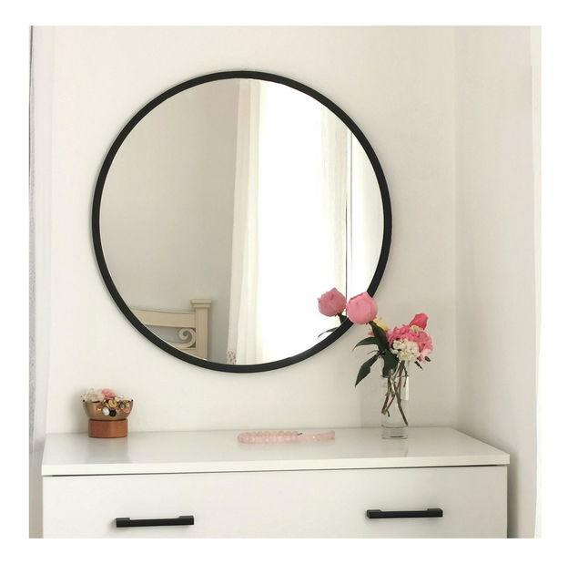 Zrcadlo cheval Piseni (černá)