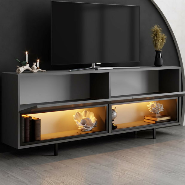  TV stolek/skříňka Eukol 1 (antracit)