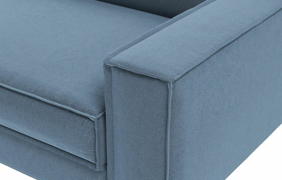 Pohovka trojsedačka Spary E (šedá + ořech)