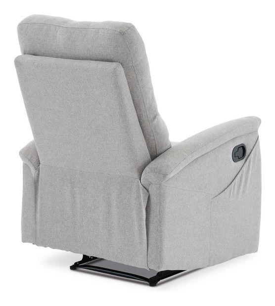 Polohovací křeslo Temor (světle šedá)