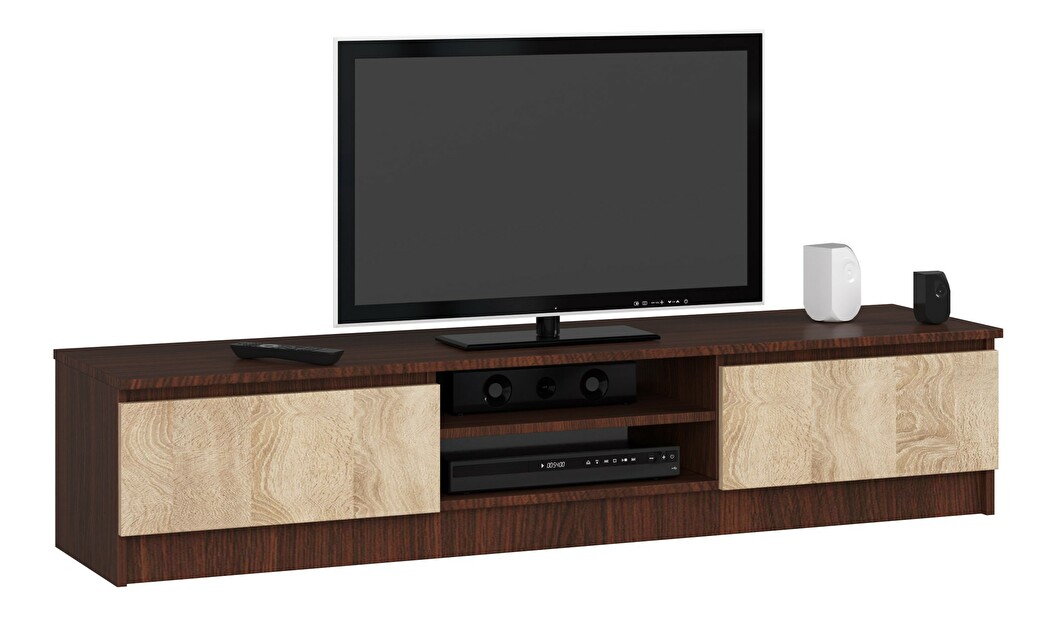 TV stolek Katalina (wenge + dub sonoma)