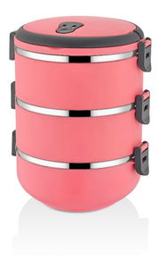 Set obědářů (3 ks.) Patty 3 (červená)