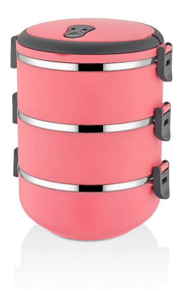 Set obědářů (3 ks.) Patty 3 (červená)