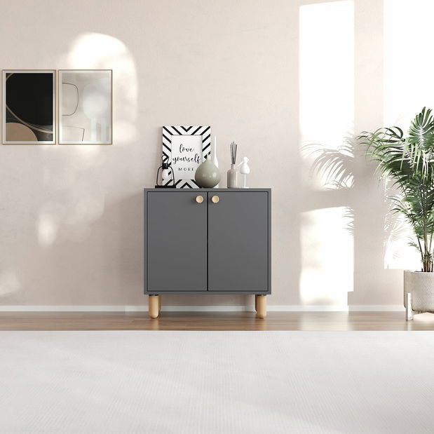 Komoda Lynda (antracit)