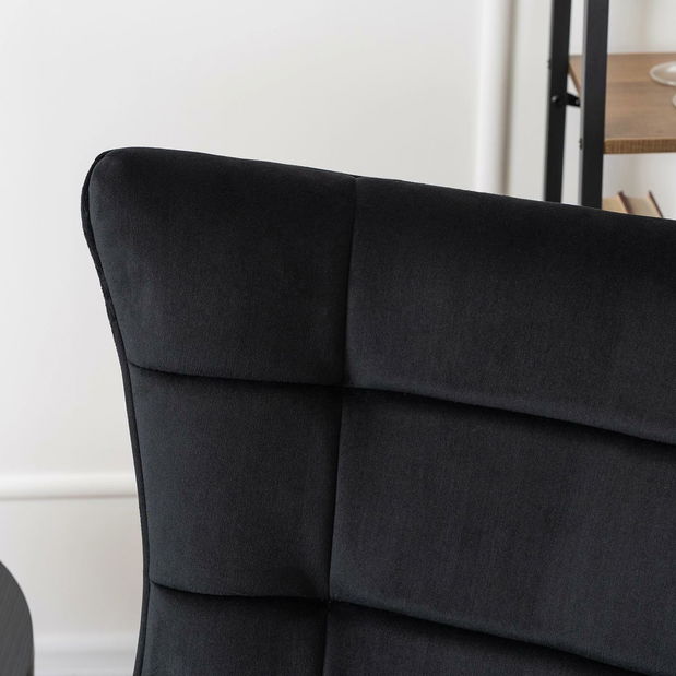 Houpací křeslo Jasusas (černá)