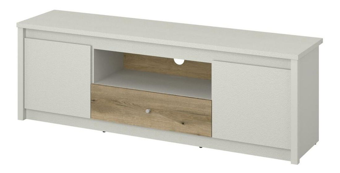 TV skříňka Kodro 2 (kašmír + dub evoke)