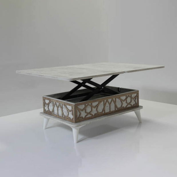 Konferenční stolek Otta (bílá)