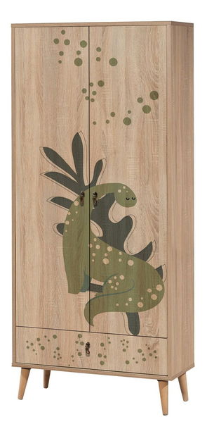 Šatní skříň Cettelona (vícebarevné)