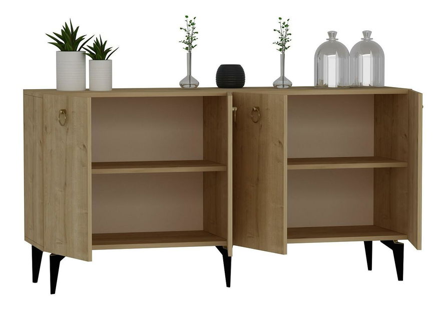 Skříňka Lopoki (dub safírový)