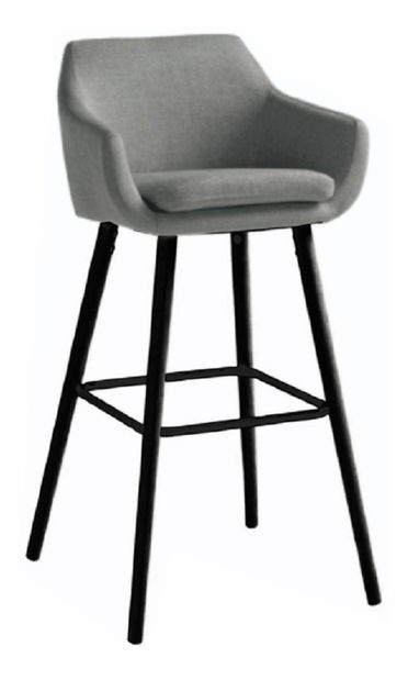 Barová židle Tahira (šedá)