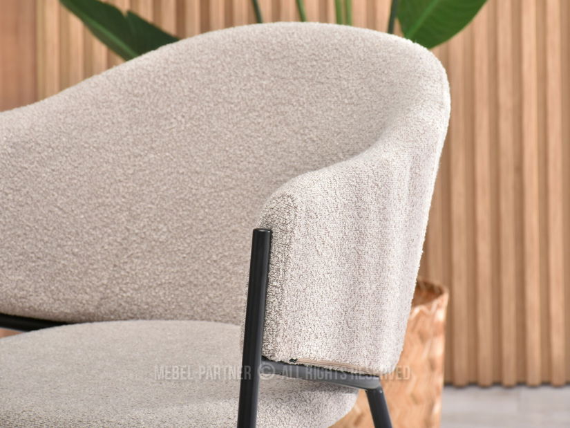 Židle Chad (béžová + černá)