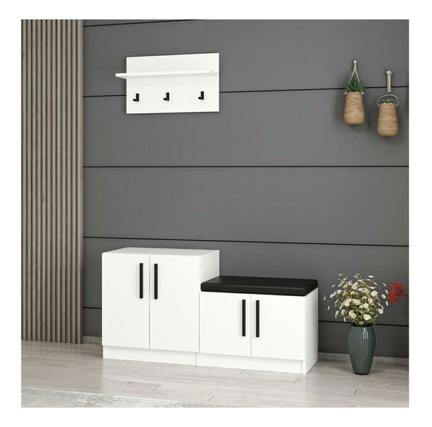  Předsíňová sestava Nemake 20 (bílá)