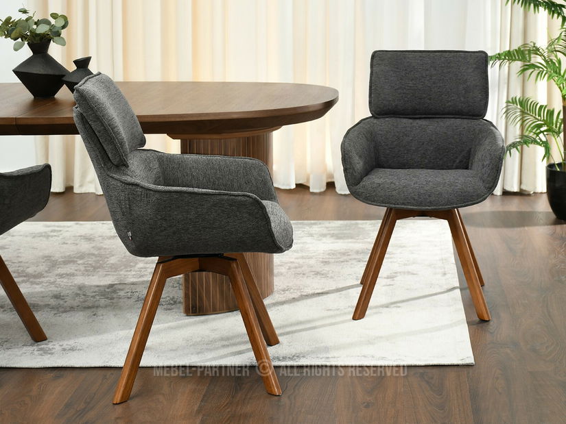 Jídelní židle Distorsion (grafitová)