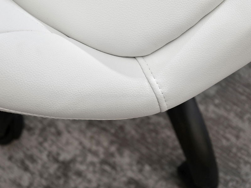 Křeslo Lush 4 (bílá + černá)