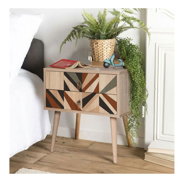 Noční stolek Sopatu 6 (vícebarevné)