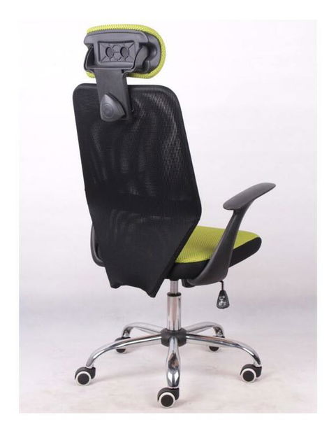 Kancelářské křeslo Reyes černá + zelená