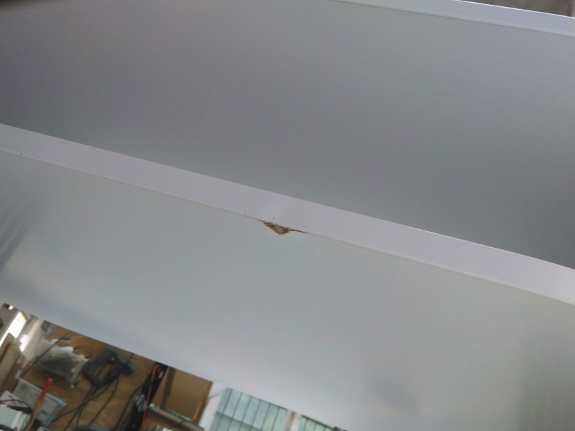 Konferenční stolek Zinzit I (černý + bílý akryl) *bazar