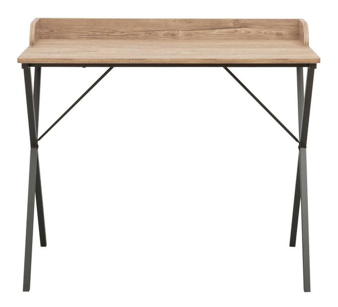 Psací stolek Oscilan (dub + černá)