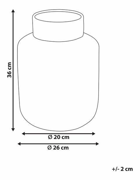 Váza Roslyndes (bílá)