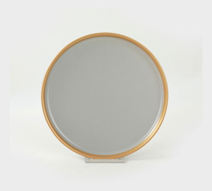 Sada dezertních talířů (6 ks.) Norde (modrá + zelená + růžová + bílá + šedá)