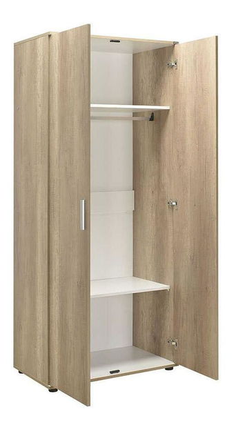 Šatní skříň Ginevra (ořech světlý)