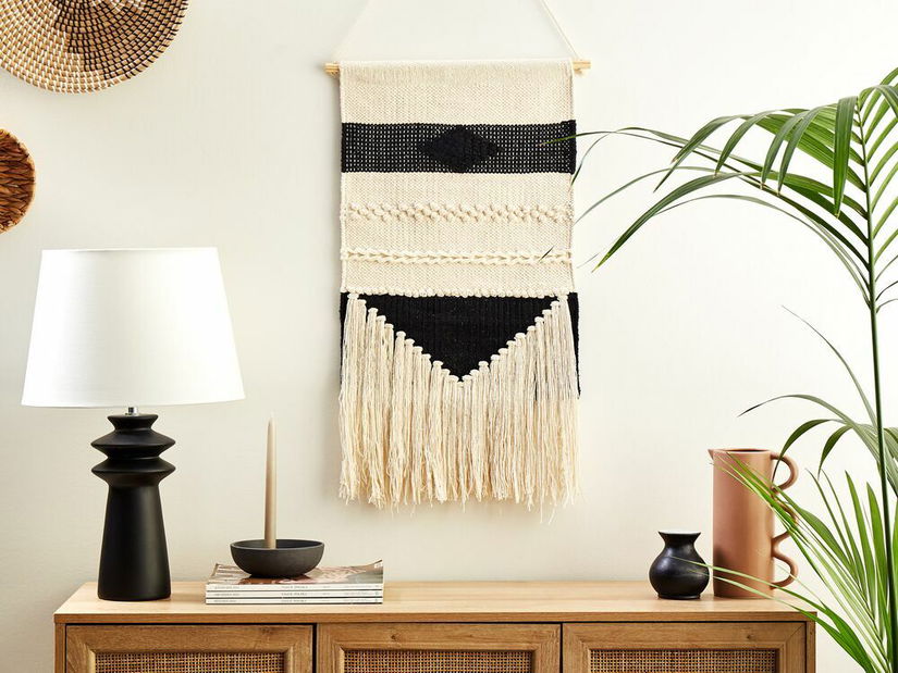 Nástěnná dekorace Dalia (béžová)