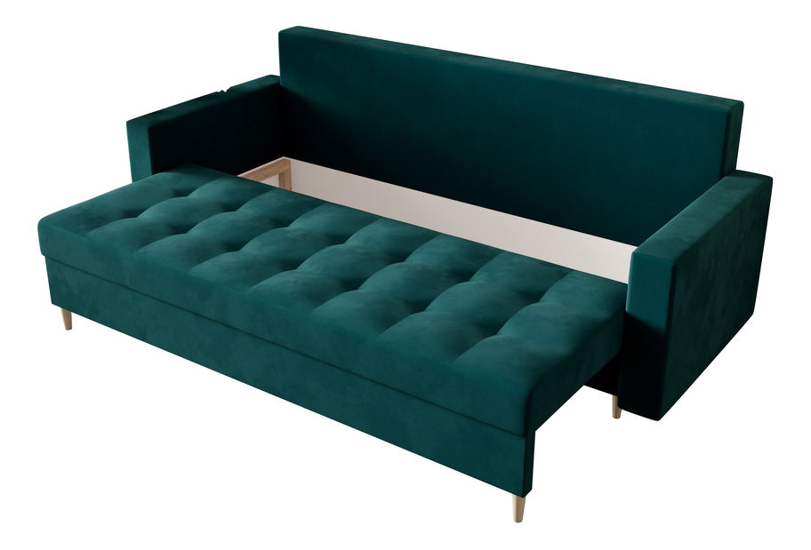Pohovka třísedačka Summit (smaragdová)