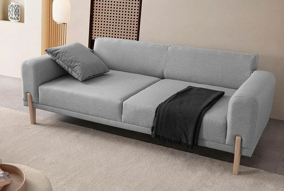 Rozkládací pohovka Mochi (šedá)