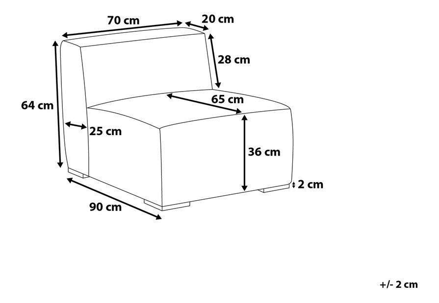 Zahradní křeslo Arrive (šedá)