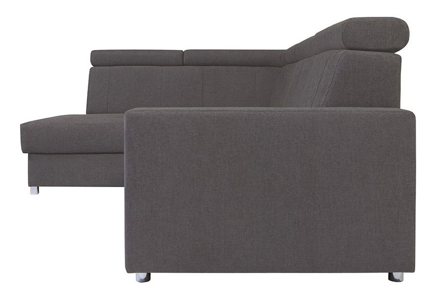 Rohová sedací souprava BRW Lone RECBK.2F (šedá) (L)