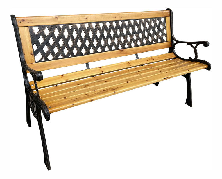 Zahradní lavička Marcado (hnědá)