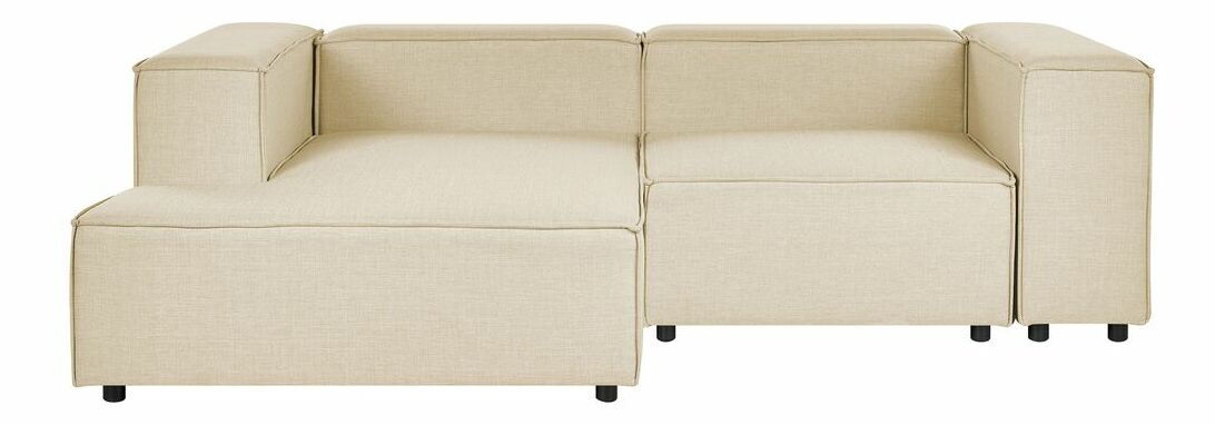 Rohová sedací souprava Afrika (béžová) (P)